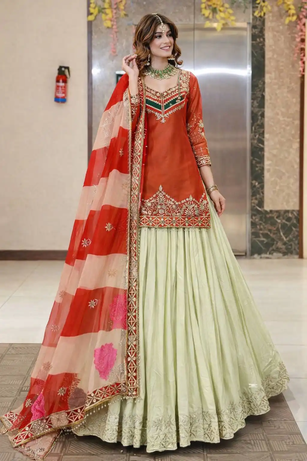 ZC 8008 Orange in Fandy Silk Sequins Work & Embroidery Work Lehenga Choli . Introductory Price ₹2499. Delivery 4-6 Working Days. Shop now. | Lehenga, Bollywood Lehenga, Creative Lehenga, Designer Lehenga, Embroidered Lehenga, Party Wear Lehenga