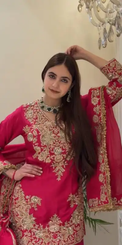 RTC 6041 Pink Chinon Silk Salwar Suit Perfect for Wedding, Party, Ganesh Chaturthi, Baby Shower, Makar Sankranti – . Affordable Price ₹2649. De | Jump Suits, Salwar suit, Designer Suits, Casual Suits, Creative suits, Palazzo Suits, Party Wear Suits, Patiala Suits, Straight Suits