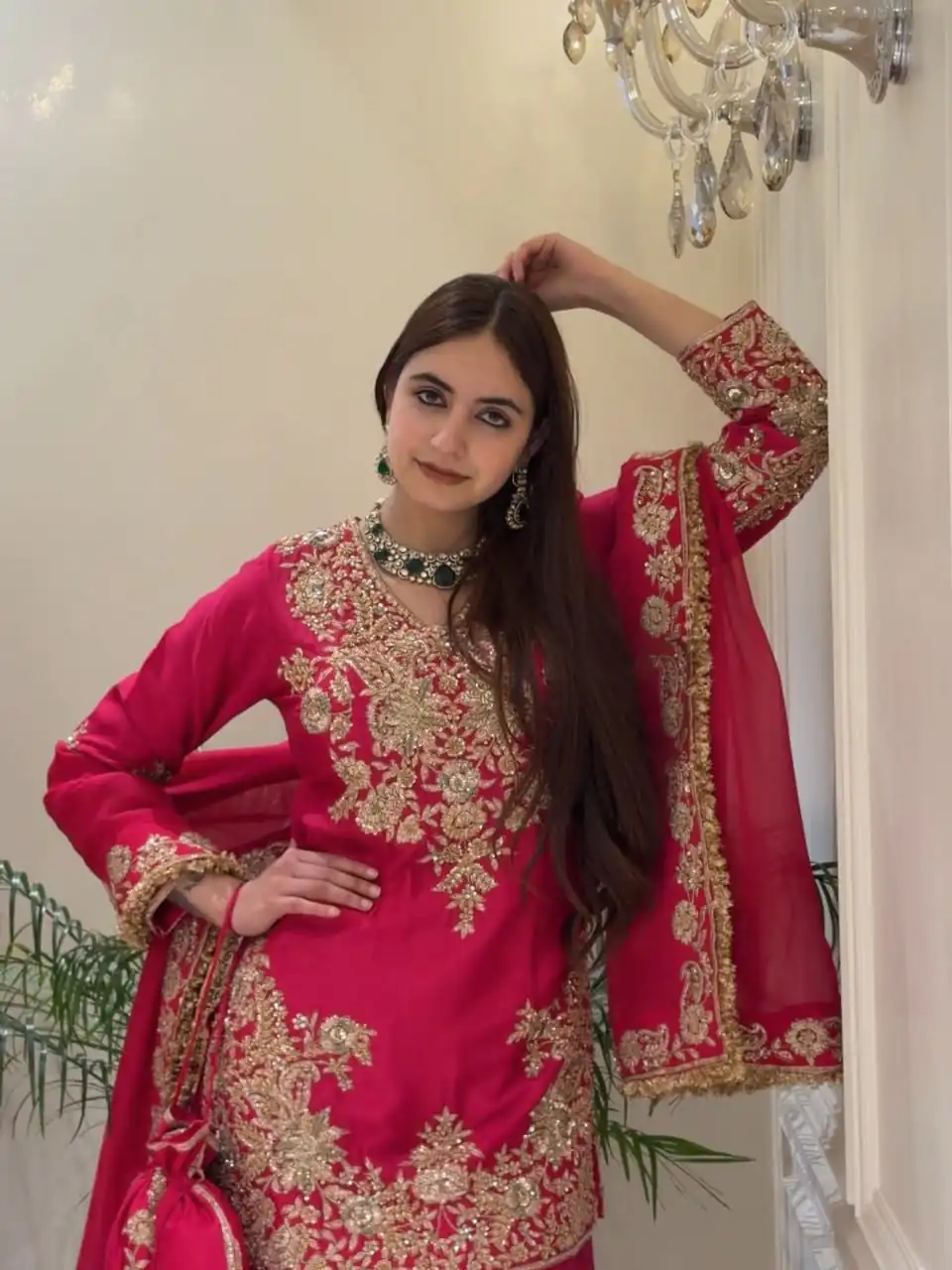 RTC 6041 Pink Chinon Silk Salwar Suit Perfect for Wedding, Party, Ganesh Chaturthi, Baby Shower, Makar Sankranti – . Affordable Price ₹2649. De | Jump Suits, Salwar suit, Designer Suits, Casual Suits, Creative suits, Palazzo Suits, Party Wear Suits, Patiala Suits, Straight Suits