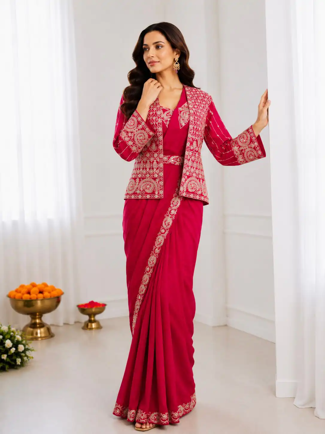 BB 64 Blue Pink Silk Saree with Embroidery Work & Sequins Work. Affordable Price ₹2499. Delivery 4-6 Working Days. Shop now. | Sarees, Bollywood Sarees, Creative Sarees, Designer Sarees, Embroidered Sarees, Ethnic Saree, Modern Digital sarees, Party Wear Sarees