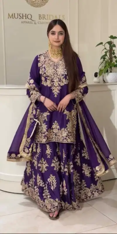 RTC 6041 Purple Chinon Silk Salwar Suit Perfect for Wedding, Party, Ganesh Chaturthi, Baby Shower, Makar Sankranti ā . Affordable Price ā¹2649. De | Jump Suits, Salwar suit, Designer Suits, Casual Suits, Creative suits, Palazzo Suits, Party Wear Suits, Patiala Suits, Straight Suits