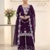 LG 2119 Wine in Georgette Work Embroidery Work & Sequins Work Salwar Suit . Grab it for ₹1999. Delivery 4-6 Working Days. Shop now. | Jump Suits, Salwar suit, Designer Suits, Casual Suits, Creative suits, Palazzo Suits, Party Wear Suits, Patiala Suits, Straight Suits