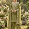 JF 040 Mehandi Fendy Silk Salwar Suitwith Embroidery Work & Lace Work. Now at just ₹2049. Delivery 4-6 Working Days. Shop now. | Jump Suits, Salwar suit, Designer Suits, Casual Suits, Creative suits, Palazzo Suits, Party Wear Suits, Patiala Suits, Straight Suits