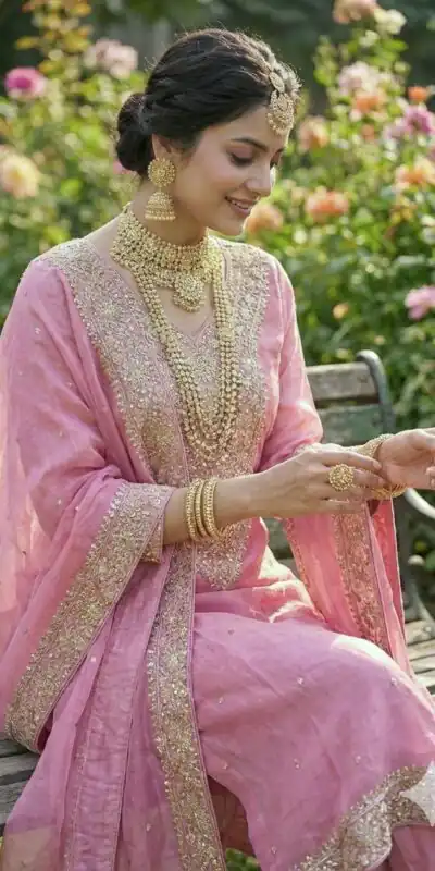 JF 040 Pink Fendy Silk Salwar Suitwith Embroidery Work & Lace Work. Now at just ₹2049. Delivery 4-6 Working Days. Shop now. | Jump Suits, Salwar suit, Designer Suits, Casual Suits, Creative suits, Palazzo Suits, Party Wear Suits, Patiala Suits, Straight Suits
