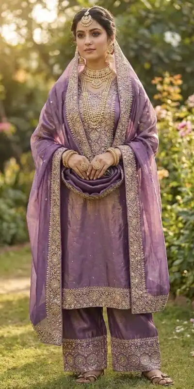 JF 040 Purple Fendy Silk Salwar Suitwith Embroidery Work & Lace Work. Now at just ₹2049. Delivery 4-6 Working Days. Shop now. | Jump Suits, Salwar suit, Designer Suits, Casual Suits, Creative suits, Palazzo Suits, Party Wear Suits, Patiala Suits, Straight Suits