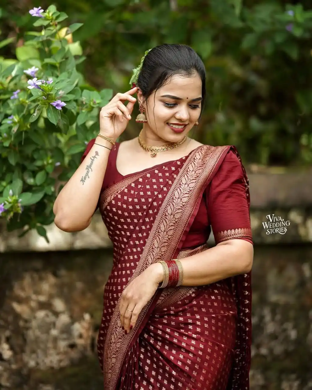 KPR 264 Maroon Soft Lichi Silk Saree with Lace Work & Lace Border. Introductory Price ₹1349. Delivery 4-6 Working Days. Shop now. | Sarees, Bollywood Sarees, Creative Sarees, Designer Sarees, Embroidered Sarees, Ethnic Saree, Modern Digital sarees, Party Wear Sarees