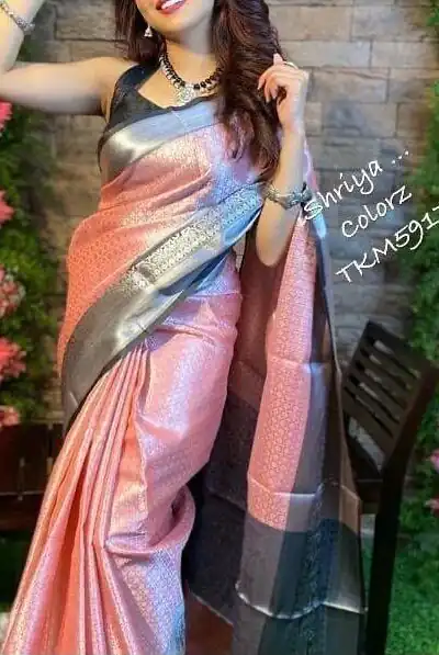 KPR 051 Pink Soft Lichi Silk Saree with Lace Work & Lace Border. Introductory Price ₹1449. Delivery 4-6 Working Days. Shop now. | Sarees, Bollywood Sarees, Creative Sarees, Designer Sarees, Embroidered Sarees, Ethnic Saree, Modern Digital sarees, Party Wear Sarees