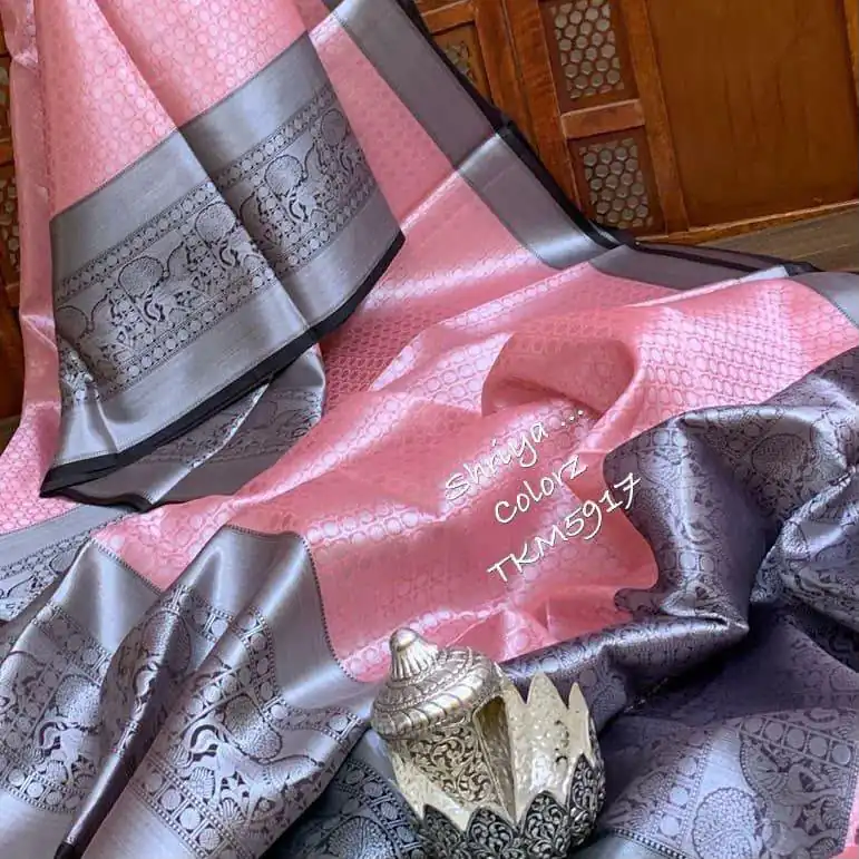 KPR 051 Pink Soft Lichi Silk Saree with Lace Work & Lace Border. Introductory Price ₹1449. Delivery 4-6 Working Days. Shop now. | Sarees, Bollywood Sarees, Creative Sarees, Designer Sarees, Embroidered Sarees, Ethnic Saree, Modern Digital sarees, Party Wear Sarees