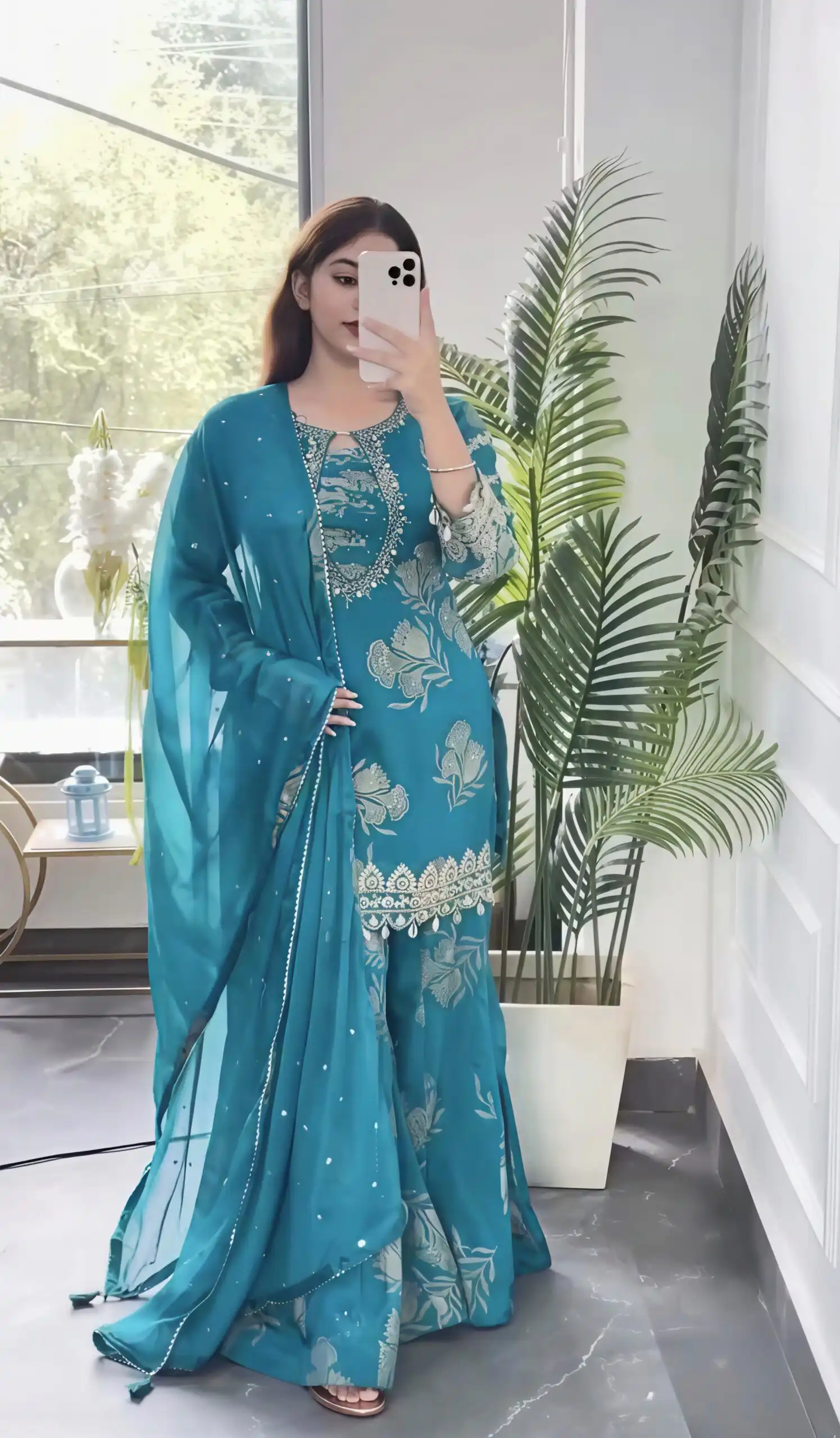NSR 900 Sky Blue Faux Georgette Salwar Suit with Sequins Work & Embroidery Work. Now at just ₹2150. Delivery 4-6 Working Days. Shop now. | Jump Suits, Salwar suit, Designer Suits, Casual Suits, Creative suits, Palazzo Suits, Party Wear Suits, Patiala Suits
