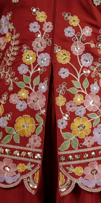 NF 1291 Rust Roman Silk Salwar Suit Perfect for Wedding, Party, Lohri, Onam, Reception – . Grab it for ₹2049. Delivery 4-6 Working Days. Shop now. | Jump Suits, Salwar suit, Designer Suits, Casual Suits, Creative suits, Palazzo Suits, Party Wear Suits, Patiala Suits, Straight Suits