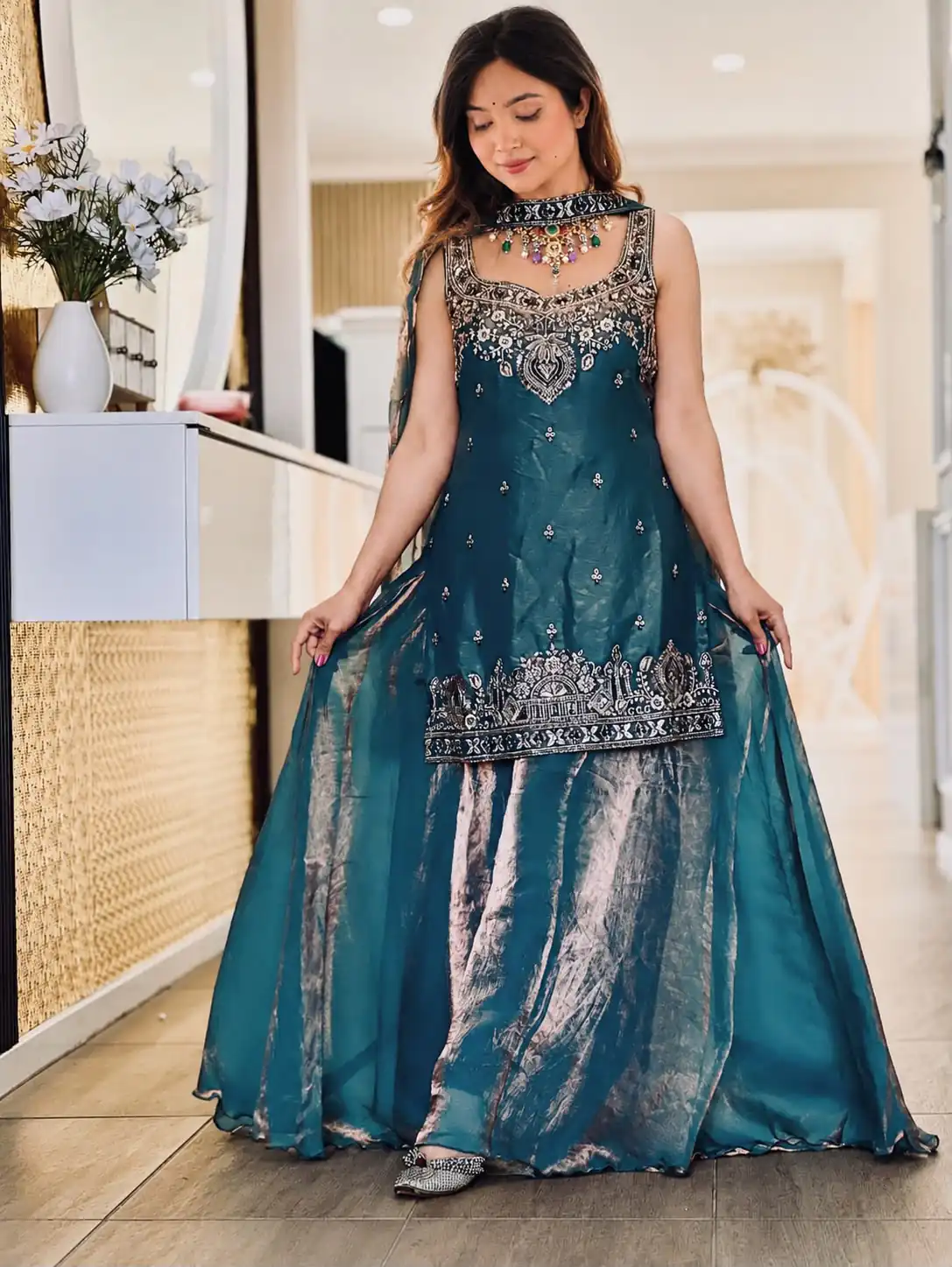 MF 489 Blue in Pure Frendy Silk Zari Work & Embroidery Work Salwar Suit . Special Price ₹2099. Delivery 4-6 Working Days. Shop now. | Jump Suits, Salwar suit, Designer Suits, Casual Suits, Creative suits, Palazzo Suits, Party Wear Suits, Patiala Suits, Straight Suits
