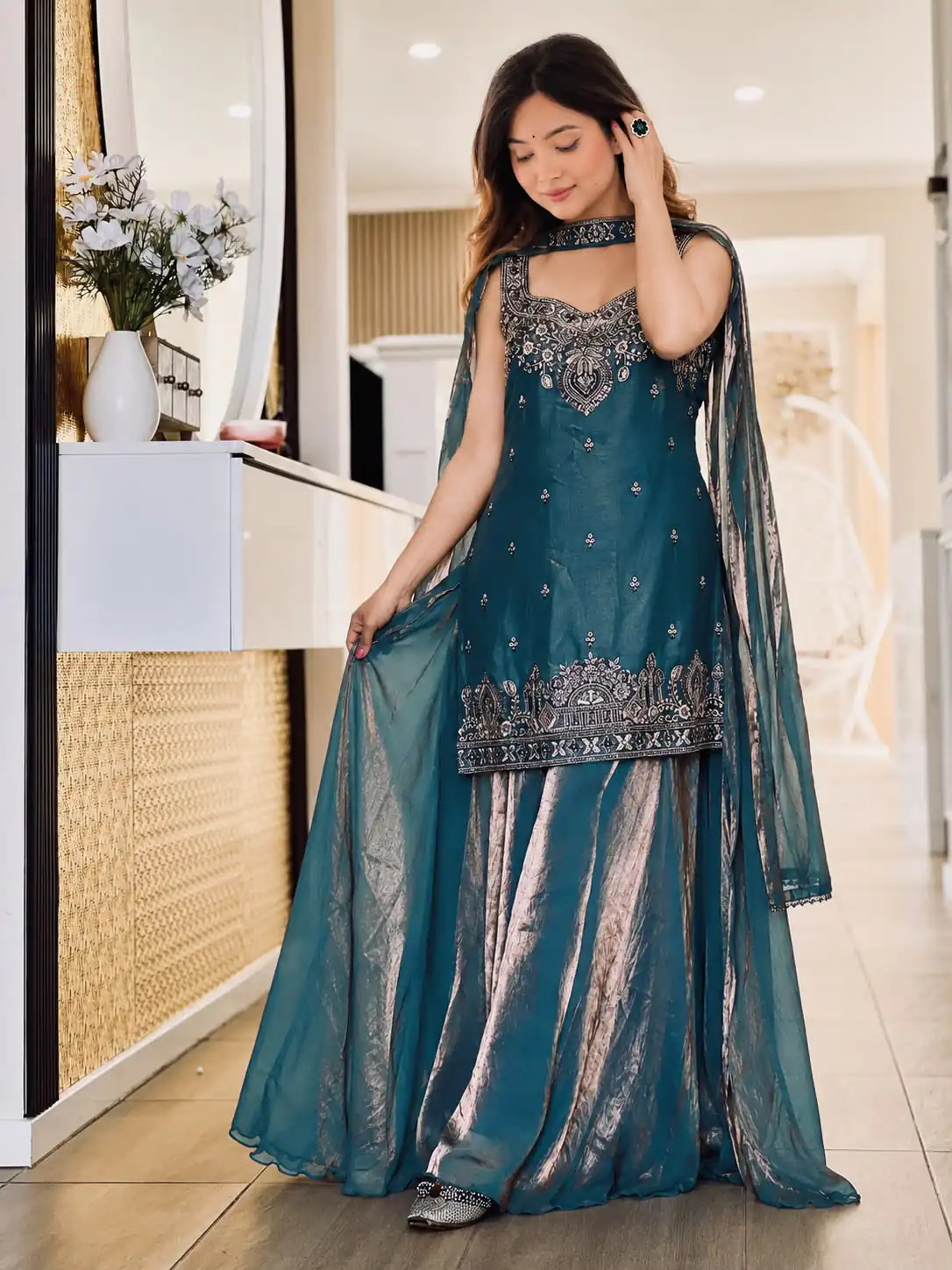 MF 489 Blue in Pure Frendy Silk Zari Work & Embroidery Work Salwar Suit . Special Price ₹2099. Delivery 4-6 Working Days. Shop now. | Jump Suits, Salwar suit, Designer Suits, Casual Suits, Creative suits, Palazzo Suits, Party Wear Suits, Patiala Suits, Straight Suits