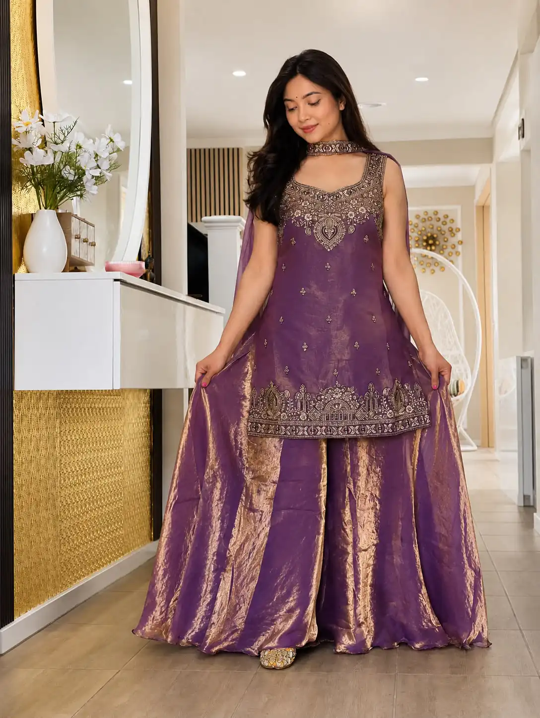 MF 489 Purple Pure Frendy Silk Zari Work & Embroidery Work Salwar Suit . Special Price ₹2099. Delivery 4-6 Working Days. Shop now. | Jump Suits, Salwar suit, Designer Suits, Casual Suits, Creative suits, Palazzo Suits, Party Wear Suits, Patiala Suits, Straight Suits