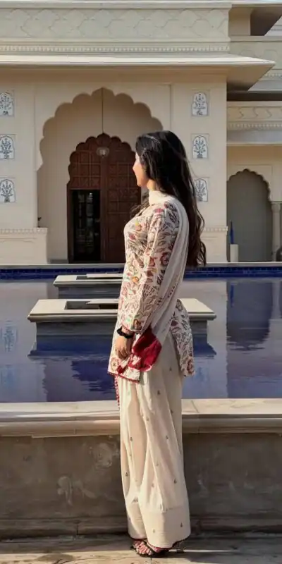 MF 532 Cream Color Cream Cambric Cotton Salwar Suit with Digital Print. Get it for ₹1999. Delivery 4-6 Working Days. Shop now. | Jump Suits, Salwar suit, Designer Suits, Casual Suits, Creative suits, Palazzo Suits, Party Wear Suits, Patiala Suits, Straight Suits