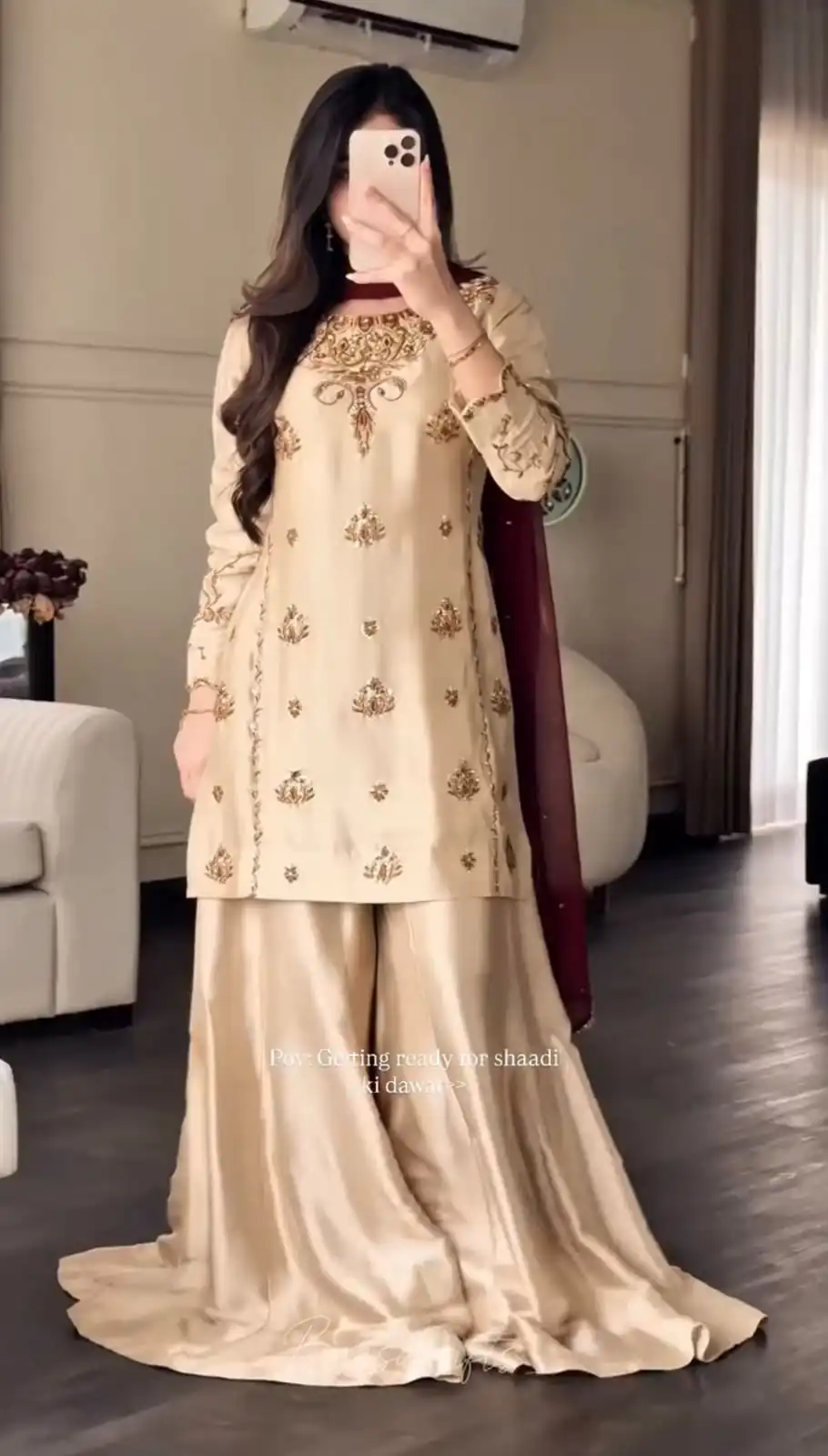 WW 1272 Cream Pure Natural Crep Salwar Suit with Moti Work & Embroidery Work. Affordable Price ₹1949. Delivery 4-6 Working Days. Shop now. | Jump Suits, Salwar suit, Designer Suits, Casual Suits, Creative suits, Palazzo Suits, Party Wear Suits, Patiala Suits, Straight Suits