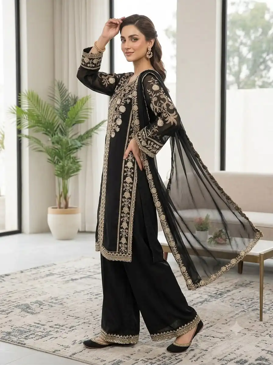 LG 2122 Black | Roman Salwar Suit with Sequins Work & Embroidery Work. Special Price ₹2149. Delivery 4-6 Working Days. Shop now. | Jump Suits, Salwar suit, Designer Suits, Casual Suits, Creative suits, Palazzo Suits, Party Wear Suits, Patiala Suits, Straight Suits