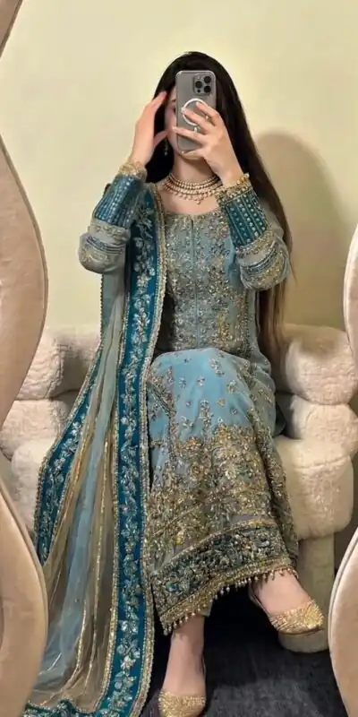 ZSR 3175 Blue Fox Georgette Salwar Suit with Embroidery Work & Sequins Work. Grab it for ₹2399. Delivery 4-6 Working Days. Shop now. | Jump Suits, Salwar suit, Designer Suits, Casual Suits, Creative suits, Palazzo Suits, Party Wear Suits, Patiala Suits, Straight Suits