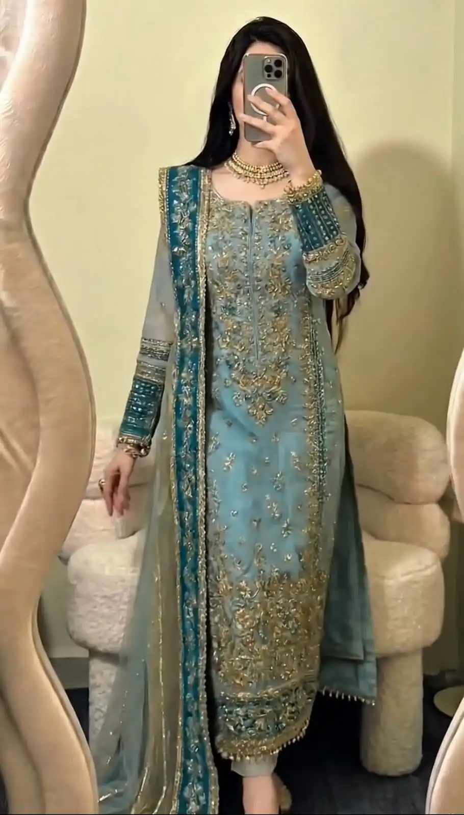 ZSR 3175 Blue Fox Georgette Salwar Suit with Embroidery Work & Sequins Work. Grab it for ₹2399. Delivery 4-6 Working Days. Shop now. | Jump Suits, Salwar suit, Designer Suits, Casual Suits, Creative suits, Palazzo Suits, Party Wear Suits, Patiala Suits, Straight Suits
