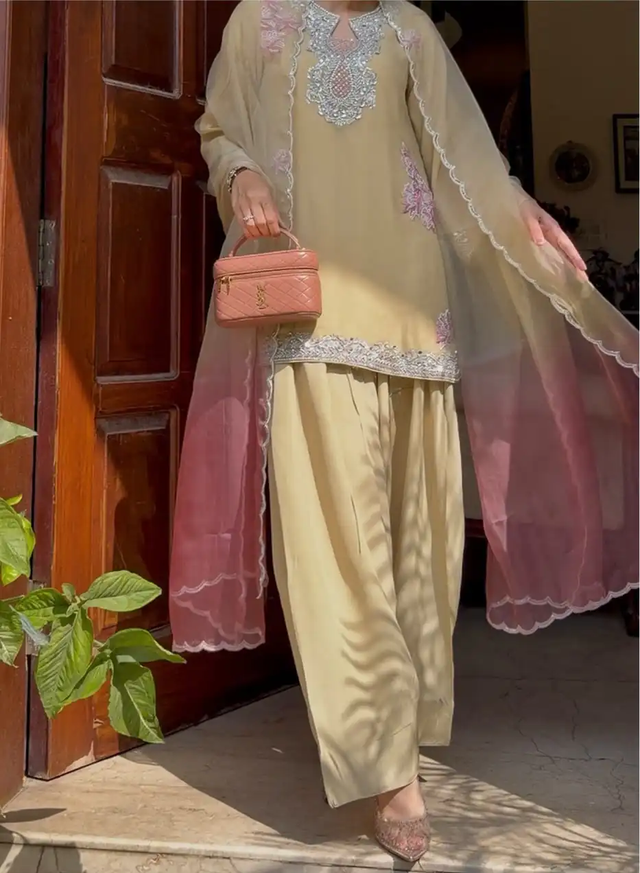 KD 1626 Cream Rayon Butti Silk Salwar Suit with Embroidery Work. Special Price ₹2099. Delivery 4-6 Working Days. Shop now. | Jump Suits, Salwar suit, Designer Suits, Casual Suits, Creative suits, Palazzo Suits, Party Wear Suits, Patiala Suits, Straight Suits