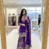 WW 1250 Purple Faux Georgette With 5 mm Sequence Work Salwar Suit Wedding, Party, Festive, Events Etc. Expected Delivery 4-6 Working Days @2399/- | Jump Suits, Salwar suit, Designer Suits, Casual Suits, Creative suits, Palazzo Suits, Party Wear Suits, Patiala Suits, Straight Suits