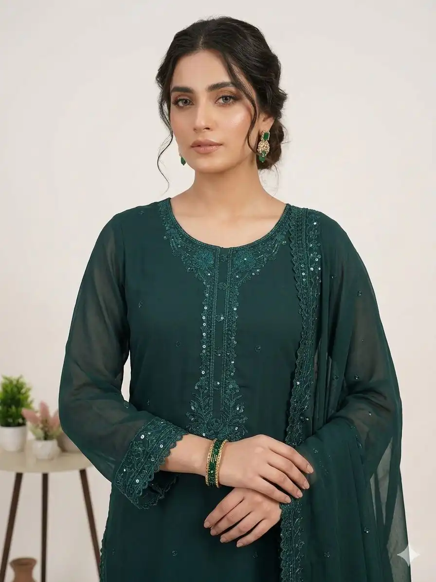 LG 2117 Teal Color Faux Georgette Salwar Suit with Designer Work. Affordable Price ₹2049. Delivery 4-6 Working Days. Shop now. | Jump Suits, Salwar suit, Designer Suits, Casual Suits, Creative suits, Palazzo Suits, Party Wear Suits, Patiala Suits, Straight Suits