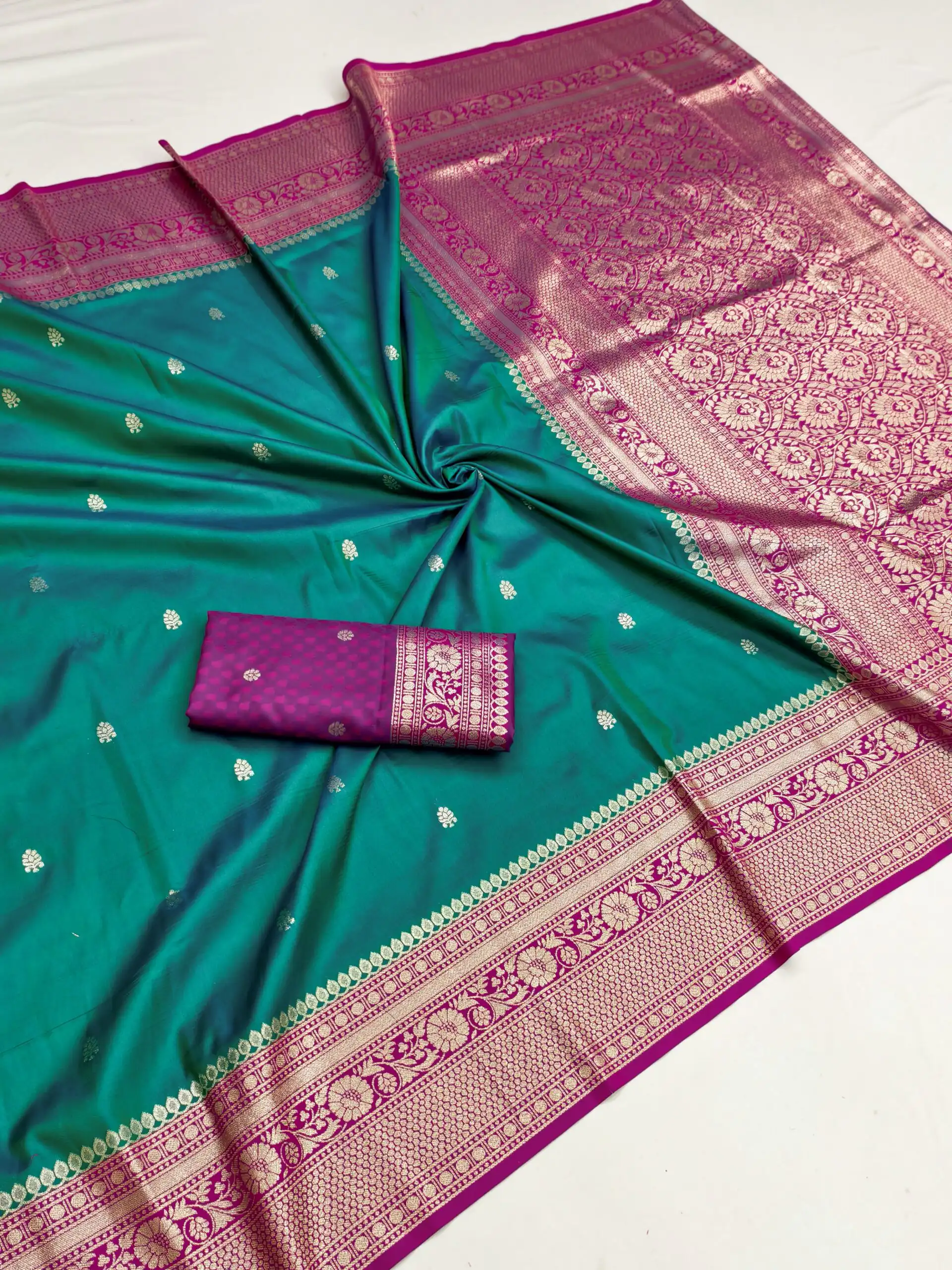 MB 6079 Firozi Soft Banarasi Silk Saree with Zari Work & Moti Work. Introductory Price ₹1949. Delivery 4-6 Working Days. Shop now. | Sarees, Bollywood Sarees, Creative Sarees, Designer Sarees, Embroidered Sarees, Ethnic Saree, Modern Digital sarees, Party Wear Sarees