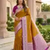 MB 6079 Mustered Soft Banarasi Silk Saree with Zari Work & Moti Work. Introductory Price ₹1949. Delivery 4-6 Working Days. Shop now. | Sarees, Bollywood Sarees, Creative Sarees, Designer Sarees, Embroidered Sarees, Ethnic Saree, Modern Digital sarees, Party Wear Sarees