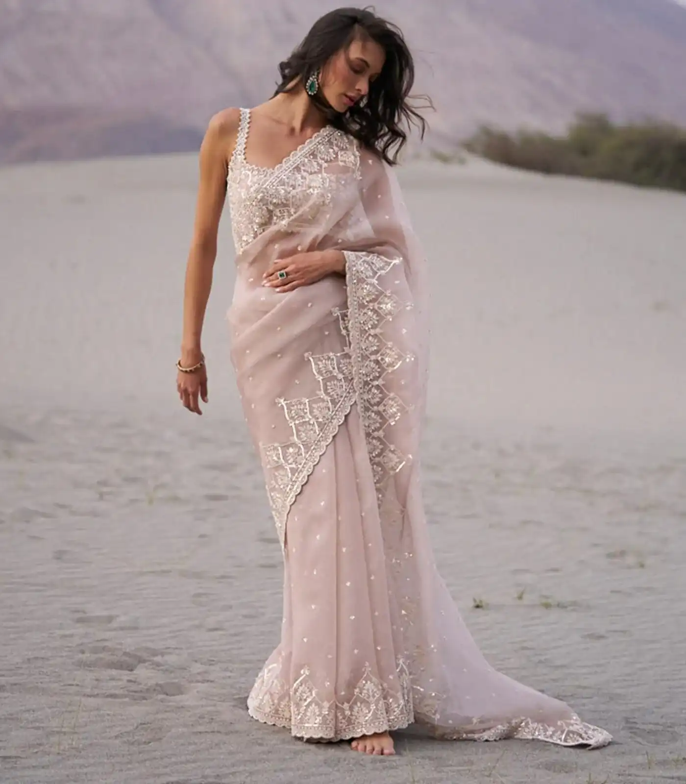 JR 650 in Off White Tabby Organza Sequins Work & Embroidery Work Saree . Available at ₹1899 only. Delivery 4-6 Working Days. Shop now. | Sarees, Bollywood Sarees, Creative Sarees, Designer Sarees, Embroidered Sarees, Ethnic Saree, Modern Digital sarees, Party Wear Sarees