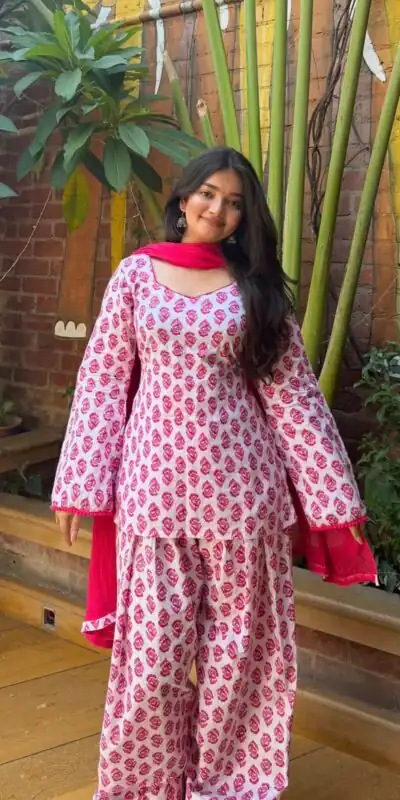 MF 537 Fancy Pink Color Cambric Cotton Printed Salwar Suit . Special Price ₹1949. Delivery 4-6 Working Days. Online Shop now. | Jump Suits, Salwar suit, Designer Suits, Casual Suits, Creative suits, Palazzo Suits, Party Wear Suits, Patiala Suits, Straight Suits