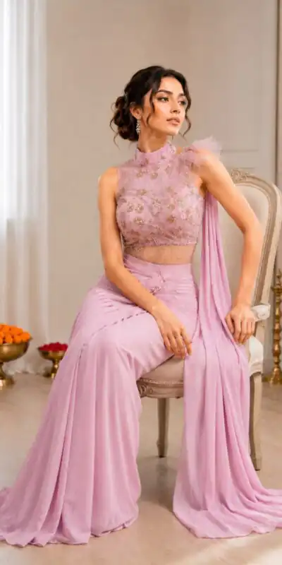 BB 82 Pink | Crep Silk Saree with Sequins Work & Embroidery Work. Special Price ₹1899. Delivery 4-6 Working Days. Shop now. | Sarees, Bollywood Sarees, Creative Sarees, Designer Sarees, Embroidered Sarees, Ethnic Saree, Modern Digital sarees, Party Wear Sarees
