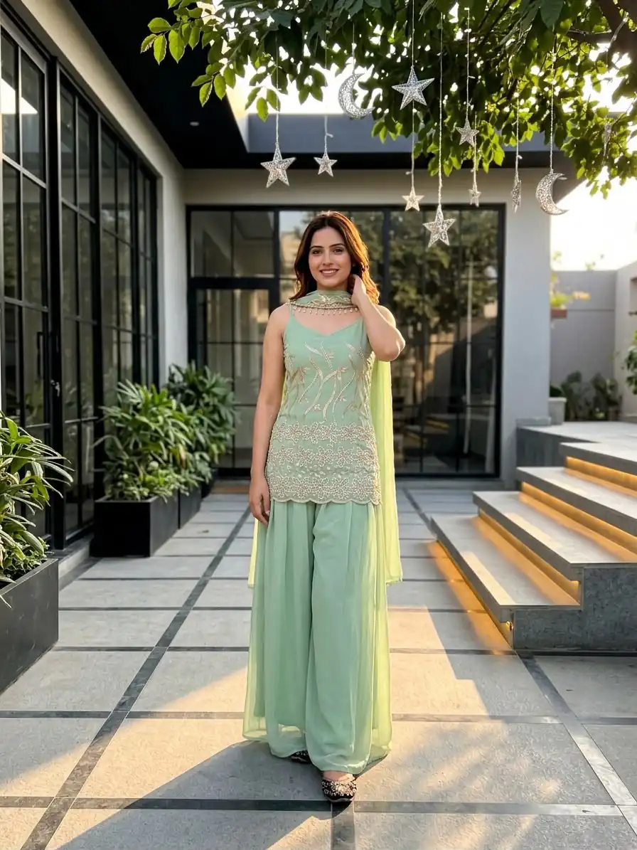DB 44 Pista Faux Georgette Salwar Suit erfect for Wedding, Party, Mehendi, Pongal, Reception – . Available at ₹1899 only. Delivery 4-6 Working Days | Jump Suits, Salwar suit, Designer Suits, Casual Suits, Creative suits, Palazzo Suits, Party Wear Suits, Patiala Suits, Straight Suits