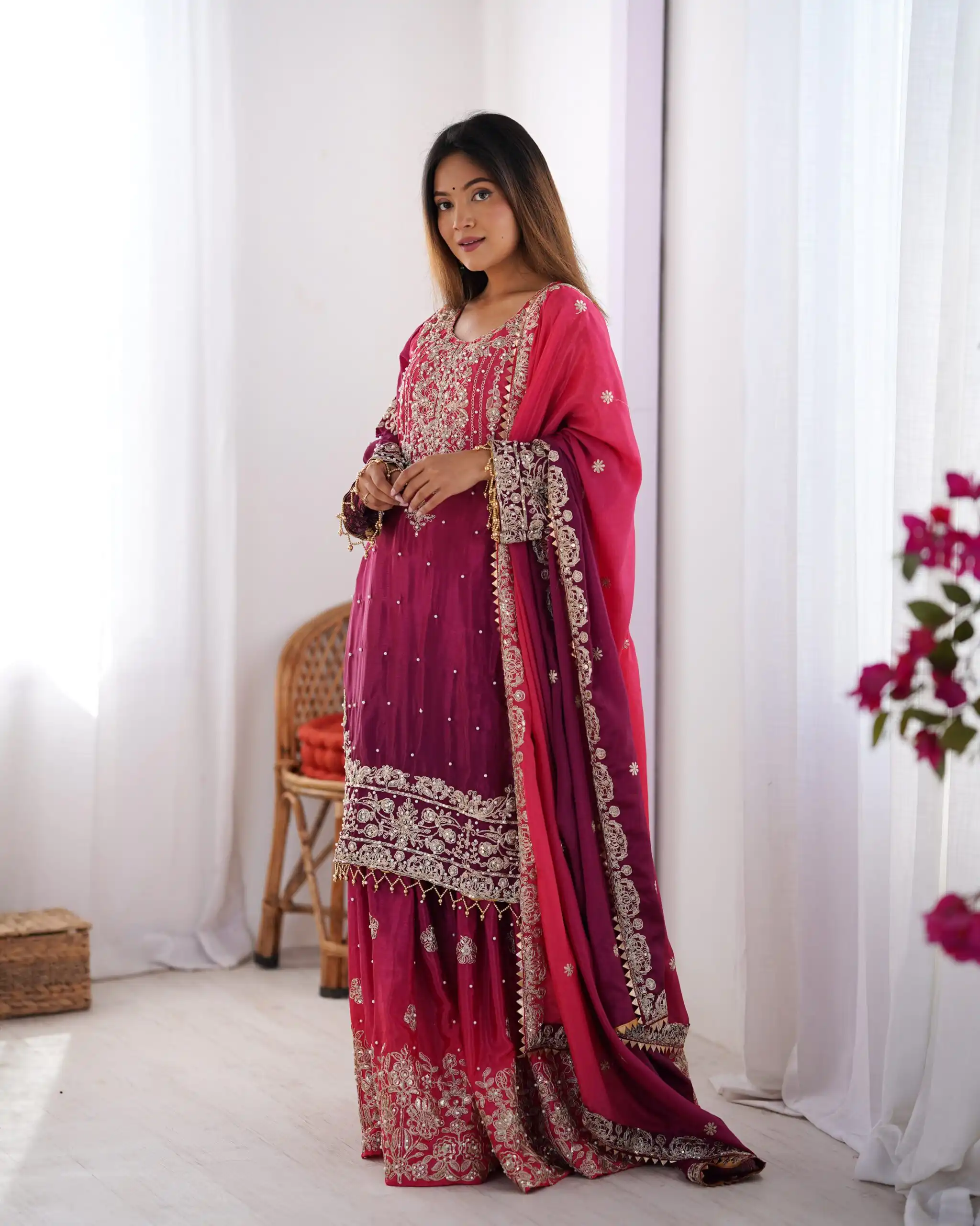 SP 01 Red Color Chinon Silk Designer Work Salwar Suit in Get it for ₹2499. Delivery 4-6 Working Days. Best Online Shop now. | Jump Suits, Salwar suit, Designer Suits, Casual Suits, Creative suits, Palazzo Suits, Party Wear Suits, Patiala Suits, Straight Suits