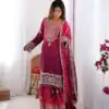 SP 01 Red Color Chinon Silk Designer Work Salwar Suit in Get it for ₹2499. Delivery 4-6 Working Days. Best Online Shop now. | Jump Suits, Salwar suit, Designer Suits, Casual Suits, Creative suits, Palazzo Suits, Party Wear Suits, Patiala Suits, Straight Suits