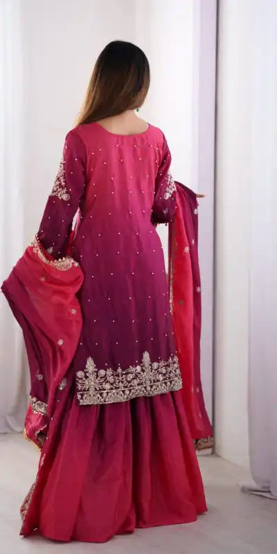 SP 01 Red Color Chinon Silk Designer Work Salwar Suit in Get it for ₹2499. Delivery 4-6 Working Days. Best Online Shop now. | Jump Suits, Salwar suit, Designer Suits, Casual Suits, Creative suits, Palazzo Suits, Party Wear Suits, Patiala Suits, Straight Suits