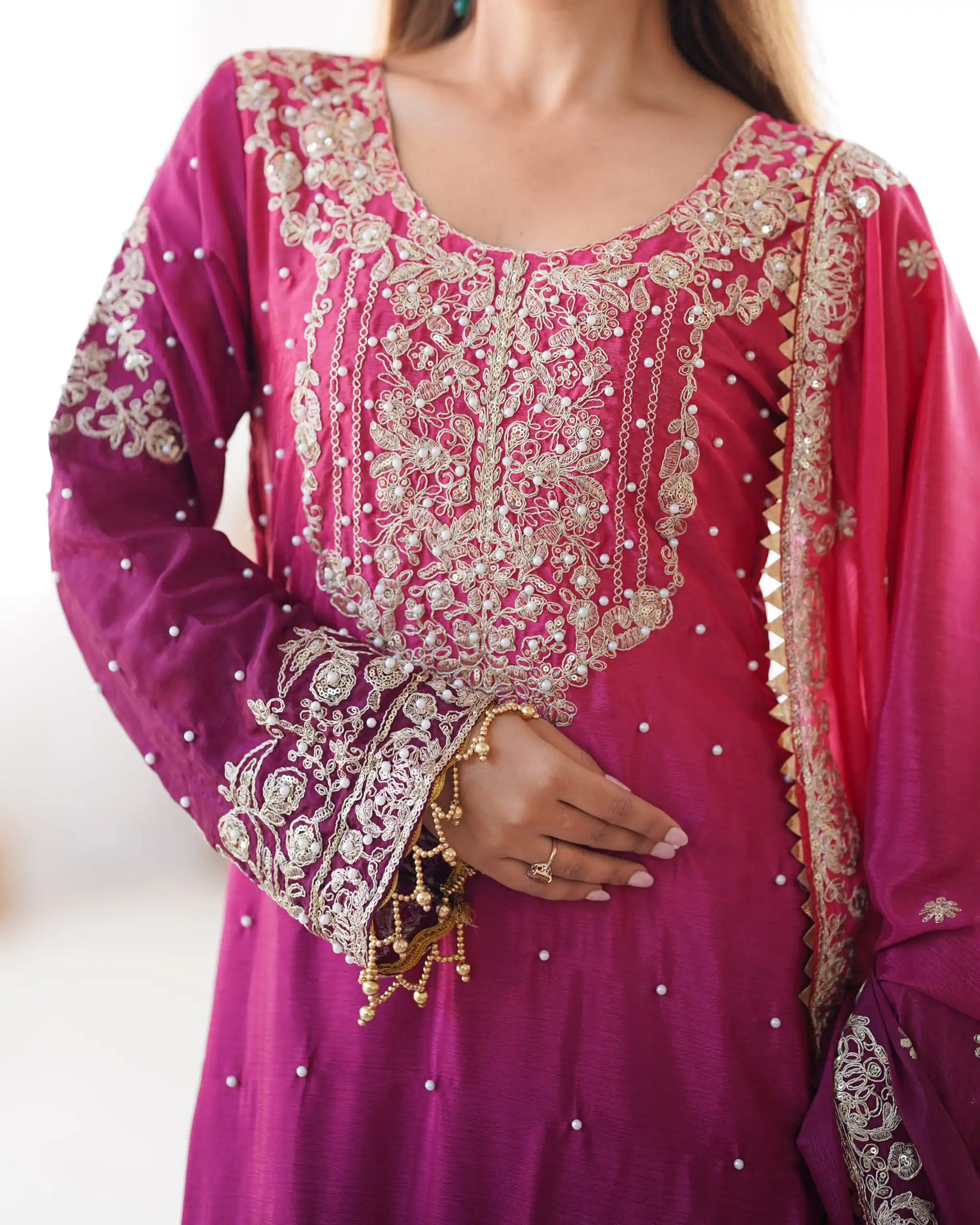 SP 01 Red Color Chinon Silk Designer Work Salwar Suit in Get it for ₹2499. Delivery 4-6 Working Days. Best Online Shop now. | Jump Suits, Salwar suit, Designer Suits, Casual Suits, Creative suits, Palazzo Suits, Party Wear Suits, Patiala Suits, Straight Suits