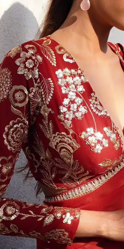 JR 646 Red Georgette Saree Perfect for Wedding, Party, Traditional Day, Housewarming, Pongal – . Exclusive Offer ₹1699. Delivery 4-6 Working Days. Shop | Sarees, Bollywood Sarees, Creative Sarees, Designer Sarees, Embroidered Sarees, Ethnic Saree, Modern Digital sarees, Party Wear Sarees