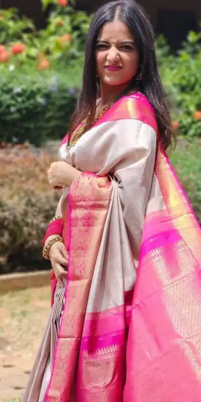 KPR 198 Silver Color Yellow Soft Lichi Silk Saree with Jacquard Work. Best Price ₹1499. Delivery 4-6 Working Days. Shop now. | Sarees, Bollywood Sarees, Creative Sarees, Designer Sarees, Embroidered Sarees, Ethnic Saree, Modern Digital sarees, Party Wear Sarees