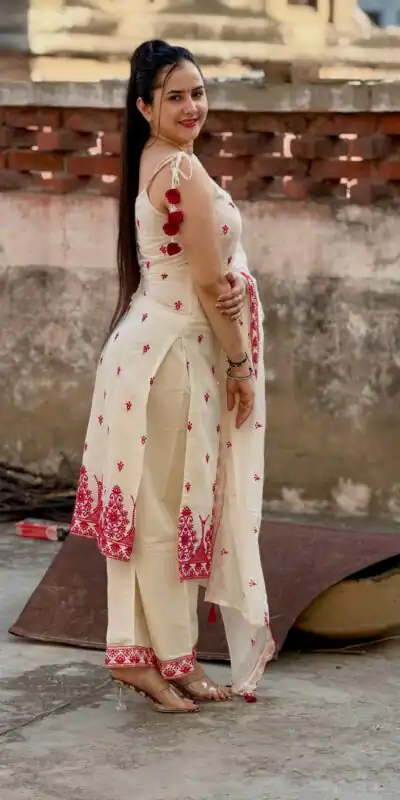 MF 476 Pink Embroidery Sequins Work Salwar Suit in Pink Maska Cotton Silk. Wedding, Party, Festive, Price 2049 - Delivery 4-6 Working Days. Shop now. | Jump Suits, Salwar suit, Designer Suits, Casual Suits, Creative suits, Palazzo Suits, Party Wear Suits, Patiala Suits, Straight Suits