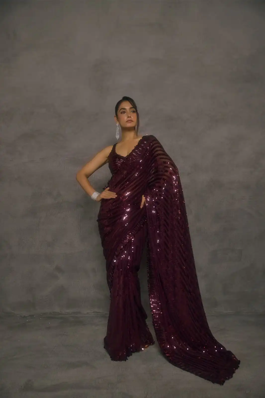 DF 3476 Wine Faux Georgette Saree Perfect for Wedding, Party, Cultural Events, Traditional Day, Pooja – . Grab it for ₹1799. Delivery 4-6 Working Day | Sarees, Bollywood Sarees, Creative Sarees, Designer Sarees, Embroidered Sarees, Ethnic Saree, Modern Digital sarees, Party Wear Sarees