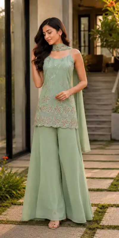 PST 1200 Pista Faux Georgette Salwar Suit erfect for Wedding, Party, Mehendi, Pongal, Reception – . Available at ₹1899 only. Delivery 4-6 Working Days | Jump Suits, Salwar suit, Designer Suits, Casual Suits, Creative suits, Palazzo Suits, Party Wear Suits, Patiala Suits, Straight Suits