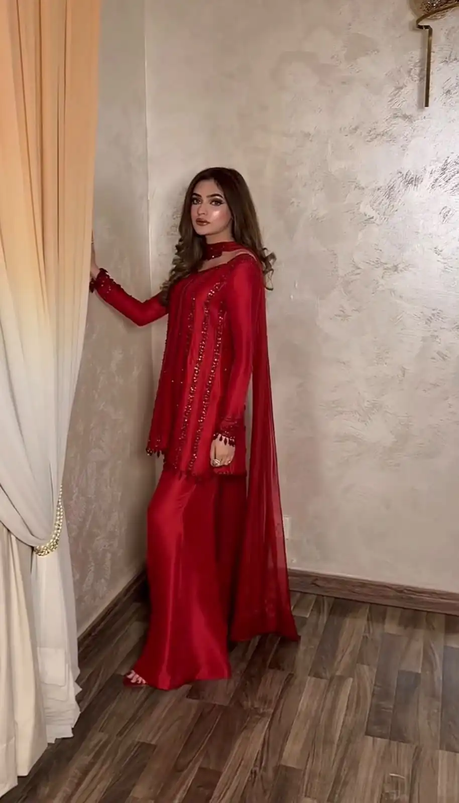 ST 1187 Red Rangoli Silk Perfect for Wedding, Party, Holi, Pooja, Anniversary – Salwar Suit. Get it for ₹2149. Delivery 4-6 Working Days. Shop now. | Jump Suits, Salwar suit, Designer Suits, Casual Suits, Creative suits, Palazzo Suits, Party Wear Suits, Patiala Suits, Straight Suits