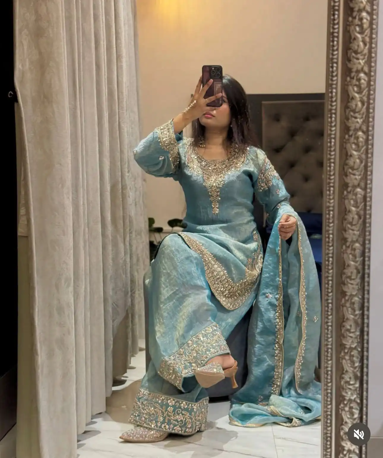 WW 1258 Sky Blue in Pure Zimmy Chu Silk Embroidery Work & Sequins Work Salwar Suit . Affordable Price ₹2099. Delivery 4-6 Working Days. Shop now. | Jump Suits, Salwar suit, Designer Suits, Casual Suits, Creative suits, Palazzo Suits, Party Wear Suits, Patiala Suits, Straight Suits