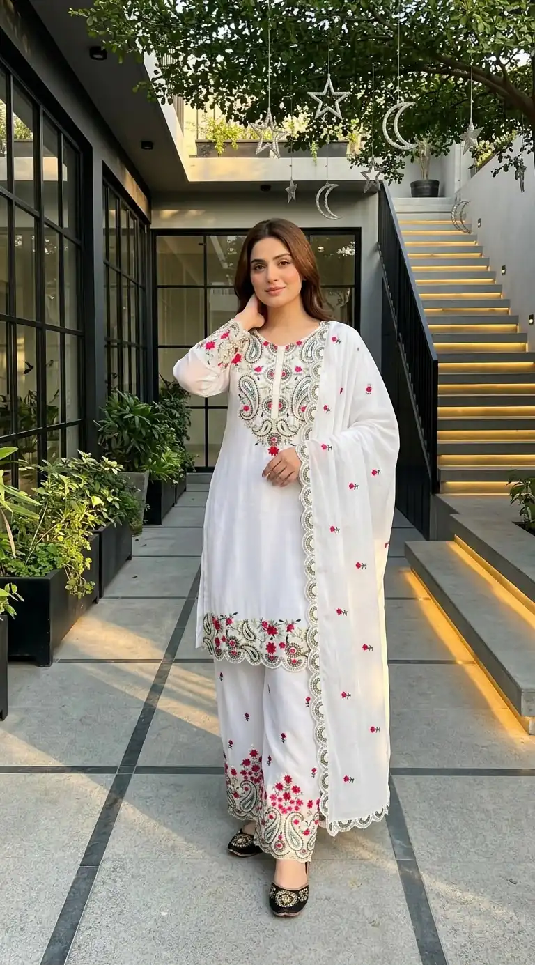 MT 1078 White Roman Silk Salwar Suit Perfect for Wedding, Party, Ethnic Day, Anniversary, Diwali – . Now at just ₹2399. Delivery 4-6 Working Days. | Jump Suits, Salwar suit, Designer Suits, Casual Suits, Creative suits, Palazzo Suits, Party Wear Suits, Patiala Suits, Straight Suits