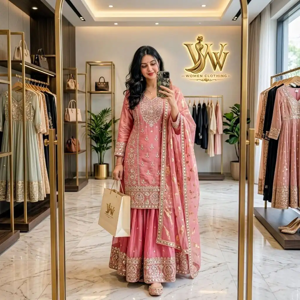 WW 1271 Peach | Peach Pure Endy Silk Salwar Suit with Embroidery Work & Sequins Work. Exclusive Offer ₹2399. Delivery 4-6 Working Days. Shop now. | Jump Suits, Salwar suit, Designer Suits, Casual Suits, Creative suits, Palazzo Suits, Party Wear Suits, Patiala Suits, Straight Suits