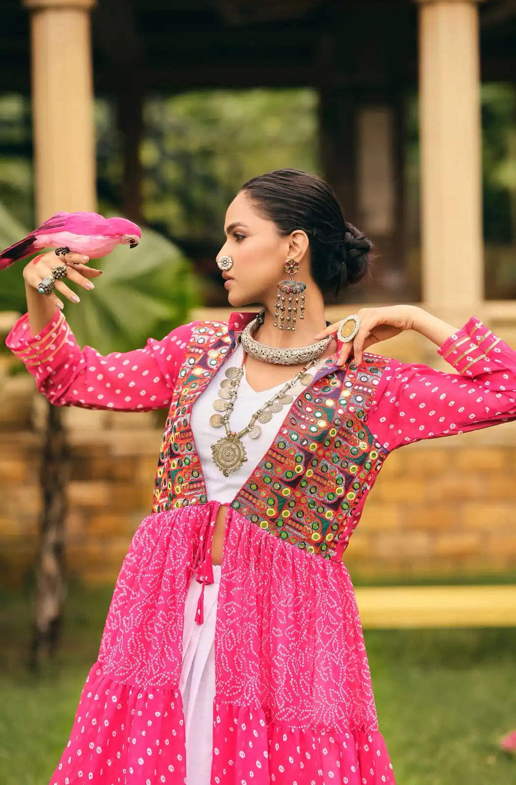 RR 17 Pink | Faux Georgette Lehenga Choli with Embroidery Work & Lace Work. Special Price ₹2149. Delivery 4-6 Working Days. Shop now. | Lehenga, Bollywood Lehenga, Creative Lehenga, Designer Lehenga, Embroidered Lehenga, Party Wear Lehenga