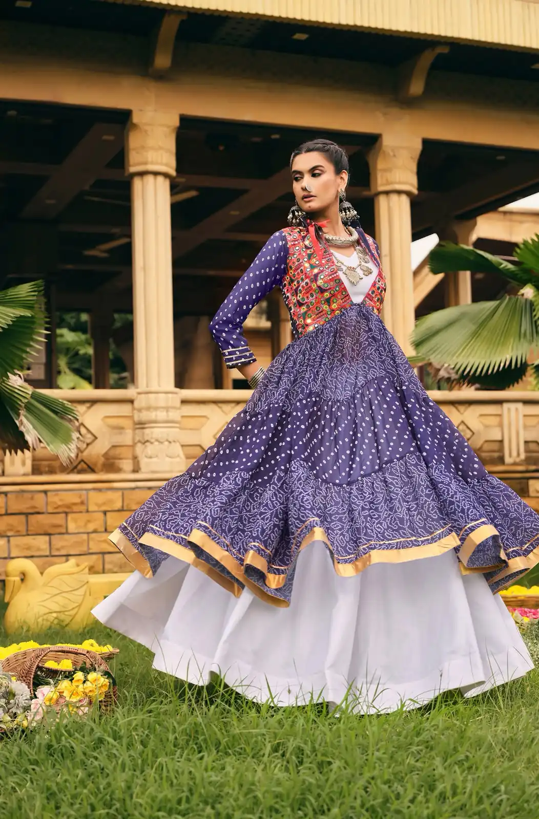 RR 17 Purple | Faux Georgette Lehenga Choli with Embroidery Work & Lace Work. Special Price ₹2149. Delivery 4-6 Working Days. Shop now. | Lehenga, Bollywood Lehenga, Creative Lehenga, Designer Lehenga, Embroidered Lehenga, Party Wear Lehenga