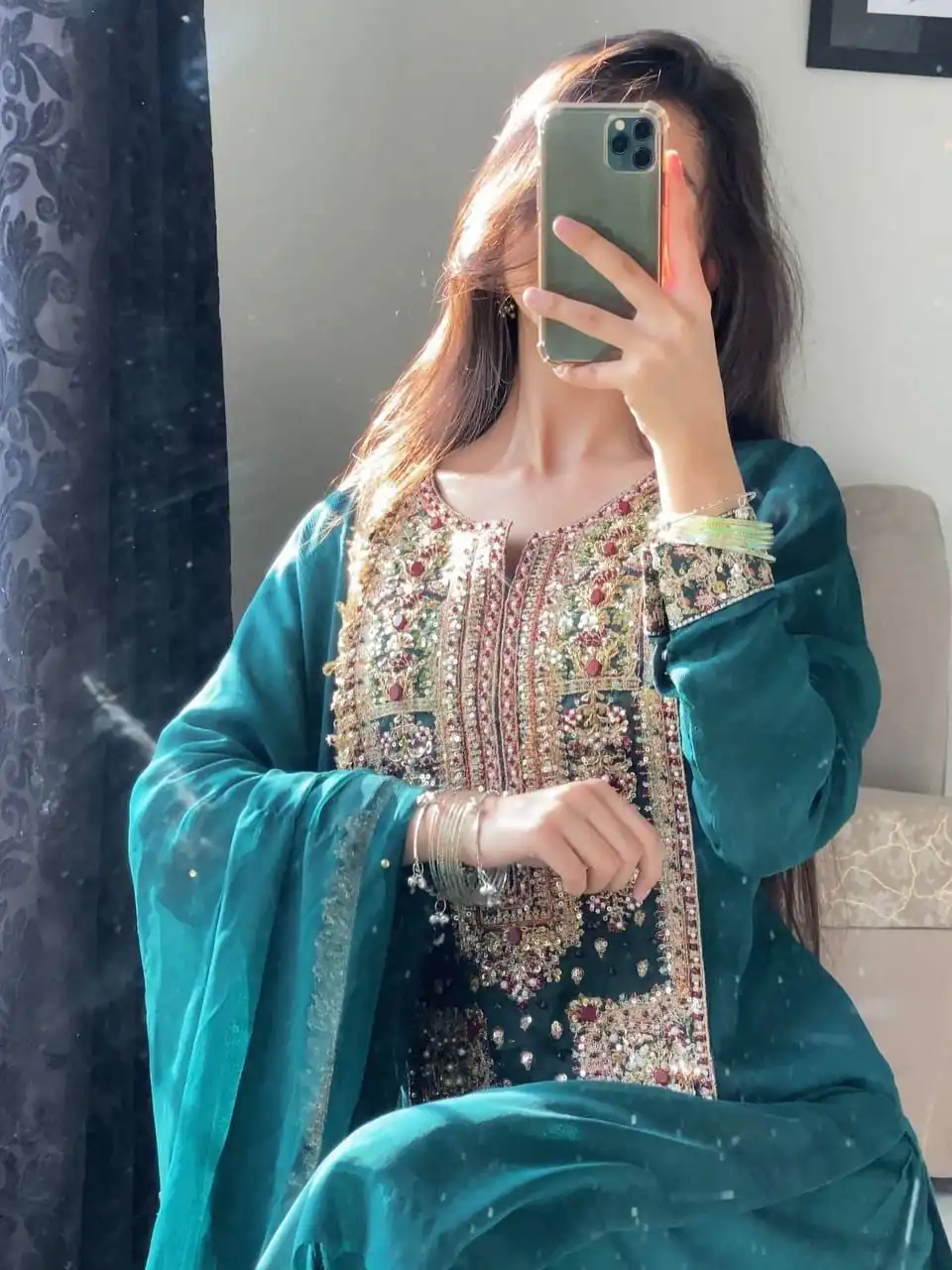 ZC 8021 Teal Fox Georgette Salwar Suit with Embroidery Work & Sequins Work. Exclusive Offer ₹2099. Delivery 4-6 Working Days. Shop now. | Jump Suits, Salwar suit, Designer Suits, Casual Suits, Creative suits, Palazzo Suits, Party Wear Suits, Patiala Suits, Straight Suits