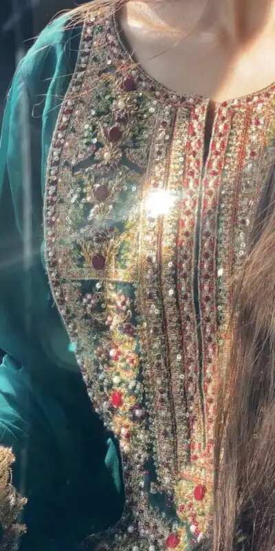 ZC 8021 Teal Fox Georgette Salwar Suit with Embroidery Work & Sequins Work. Exclusive Offer ₹2099. Delivery 4-6 Working Days. Shop now. | Jump Suits, Salwar suit, Designer Suits, Casual Suits, Creative suits, Palazzo Suits, Party Wear Suits, Patiala Suits, Straight Suits