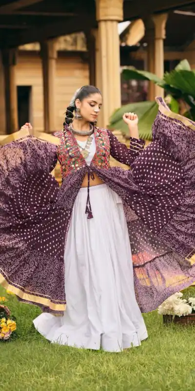 RR 17 Wine | Faux Georgette Lehenga Choli with Embroidery Work & Lace Work. Special Price ₹2149. Delivery 4-6 Working Days. Shop now. | Lehenga, Bollywood Lehenga, Creative Lehenga, Designer Lehenga, Embroidered Lehenga, Party Wear Lehenga