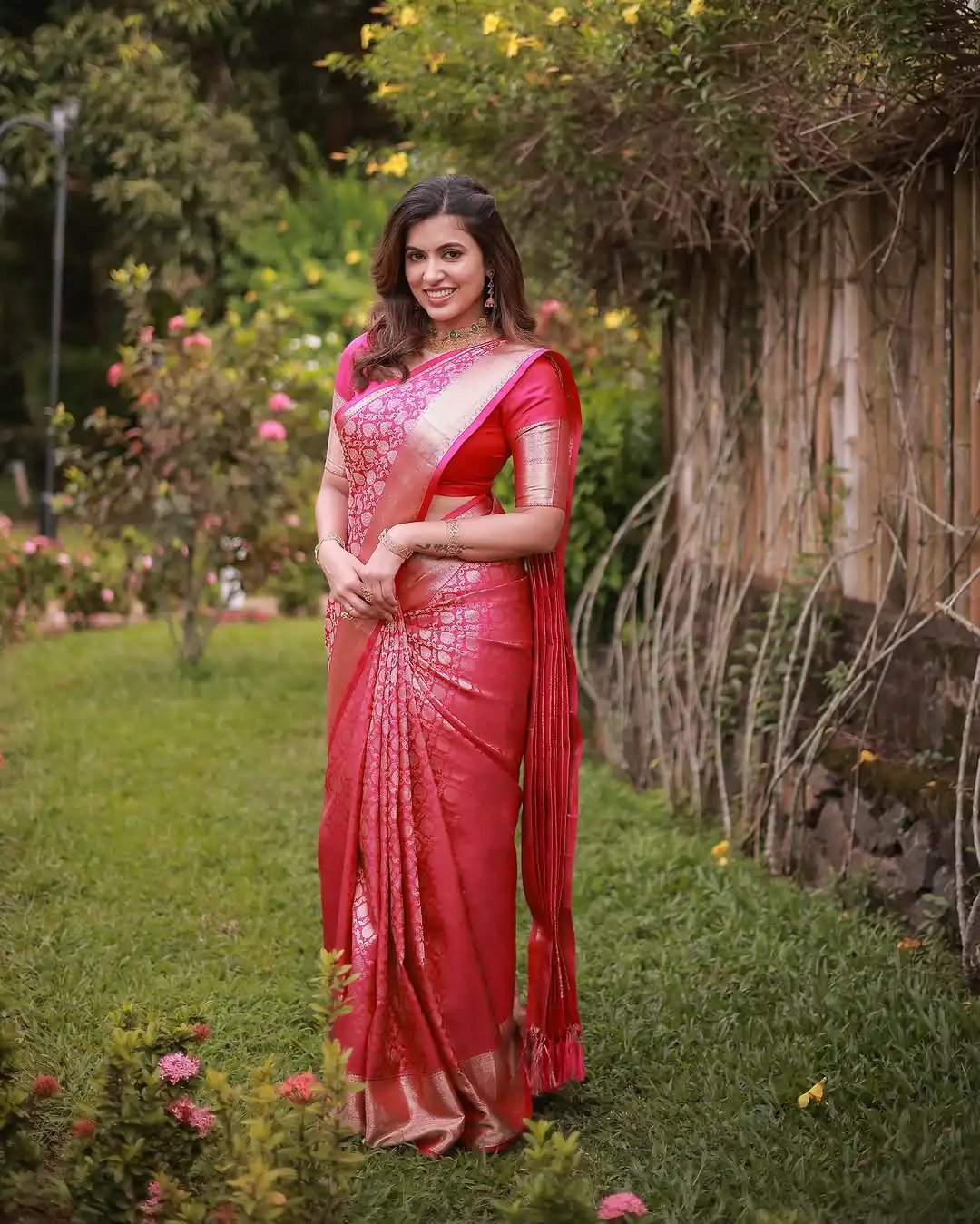 KPR 234 Gajri Soft Lichi Silk Saree with Lace Work & Lace Border. Introductory Price ₹1349. Delivery 4-6 Working Days. Shop now. | Sarees, Bollywood Sarees, Creative Sarees, Designer Sarees, Embroidered Sarees, Ethnic Saree, Modern Digital sarees, Party Wear Sarees